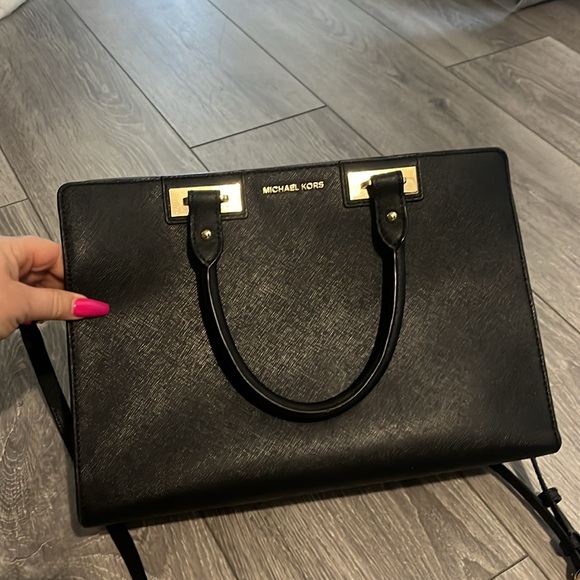 🔥FINAL🔥 Michael Kors Quinn Saffiano Large Satchel - Picture 4 of 13